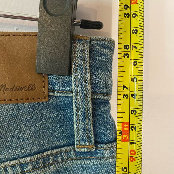 Madewell Women's size 23 Medium Wash The Perfect Vintage Jean Straight Leg - Picture 8 of 9